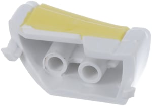 Tastenkappe für Bügeleisen BSH-Gruppe 10001458 Druckknopf, weiß