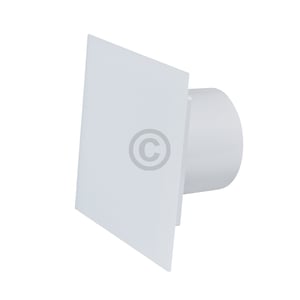 Abdeckplatte für Wohnraumventilator 100 weiß matt für Decke Wand Bad Toilette etc