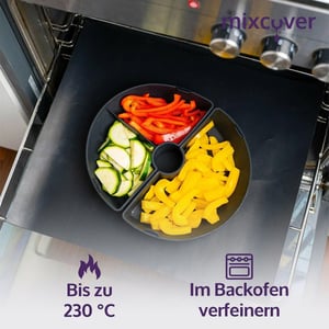 Garraumteiler (Halb) für Bosch Cookit Dampfgarraum