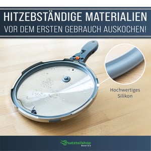 Dichtungsring 22cm für Silit Schnellkochtopf und WMF Schnellkochtopf 3l, 4,5l, 6,5l, 8,5l - Silikonring wie 7423460025