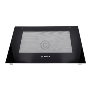 Frontglasscheibe Glass front panelInox,FGW gl B590p/B591ix PYH: 46,1 X W:59,4