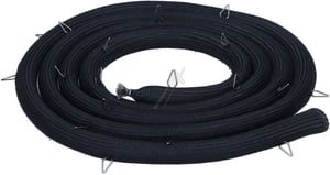 Backofendichtung Pyrolyse für Ofen Brandt AS0053979 Ofentür, Tresse