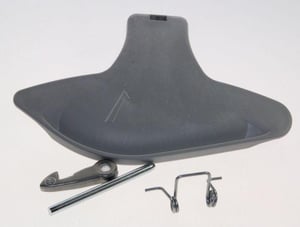 Waschmaschinen-Türgriff für Indesit Whirlpool 482000030995 Kunststoff, dunkelgrau