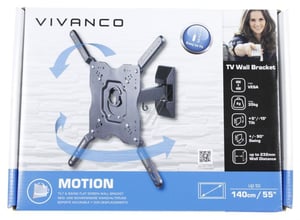 TV-Wandhalterung BMO 6040 für TV Vivanco 37978 schwenkbar VESA 400 35kg