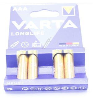Varta LR3 Micro-Batterien für Staubsauger 4103101414 4er Pack Alkaline
