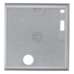 Fettfilter rechts BOSCH 00365478 380x365mm Metallfilter für Dunstabzugshaube