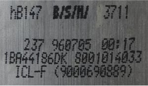 Gebläsemotor 00657189