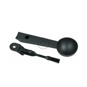 Kaffeepulverlöffel + Reinigungspinsel SIEMENS 00635403 für Kaffeemaschine Kaffeeautomat