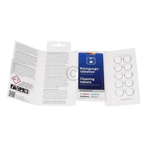 Reinigungstabletten Set Bosch 00312504 für Kaffeevollautomat 10x2,2g Bosch