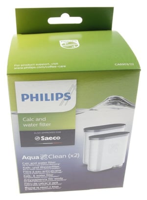 AquaClean Wasserfilter für Philips Saeco Kaffeemaschine 2er Pack