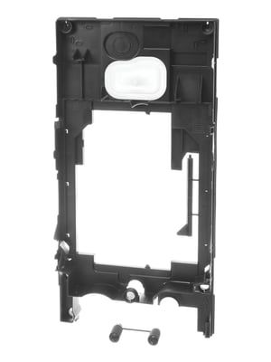 Rückwand für Bosch/Siemens/Neff Geräte 11012255 Kunststoff schwarz