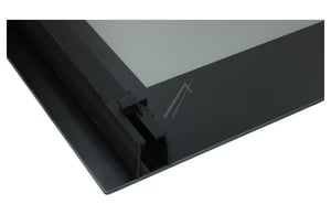 Backofentürscheibe Whirlpool Indesit 488000550524 schwarz, Glas