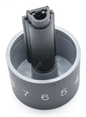 Versenkknebel für Amica Ofen 9073015 Schwarz/Inox