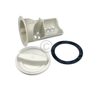 Ablaufpumpe Whirlpool 484000001051 Askoll mit Pumpenkopf und Sieb