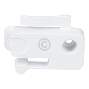 Gefrierfachklappenstopper links für Kühlschrank Whirlpool 488000506171 links, Kunststoff, weiß