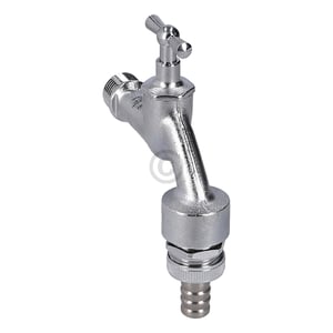 Auslaufhahn 1/2" matt mit 3/4" Schlauchanschluss KIRCHHOFF 98619118 KIRCHHOFF