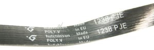 Poly-V-Riemen für Waschmaschine Hutchinson 1238J5EL/MA Elastisch
