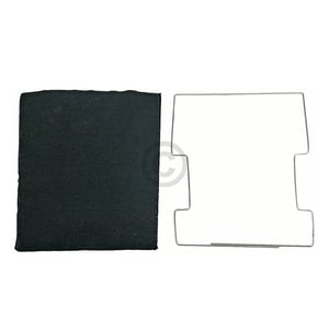 Kohlefiltermatte Wpro 484000008571 Type20 219x182mm für Dunstabzugshaube Wpro