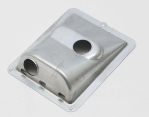 Ofen-Rückwandabdeckung Whirlpool/Indesit 488000533818 Blech