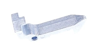 Türschließerhaken für Waschmaschine Amica 1017502 Metall, weiß