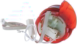 Knopf für Küchenmaschine Bosch 10003195 Bedienfeld, weiß