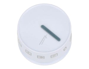 Knebel für Ofen Amica 9071310 weiß Code2V2