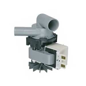 Ablaufpumpe wie BOSCH 00130618 GRE mit Pumpenkopf für Waschmaschine Waschtrockner