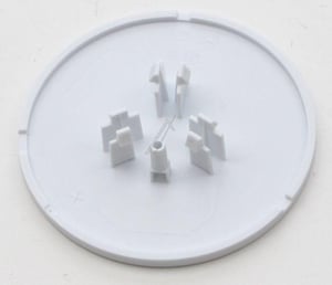 Bedruckte Lüfterabdeckung für Kühlschrank Beko Grundig C00879998 Belüftung Bauteil