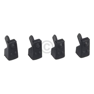 Gummifuß Whirlpool 484000000840 Pufferset für Gasmuldengitter Topfhalter Gaskochfeld 4Stk