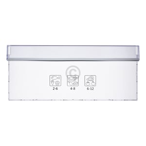 Frontgriffblende für Gefrierschublade oben beko 4636510300 in KühlGefrierKombination