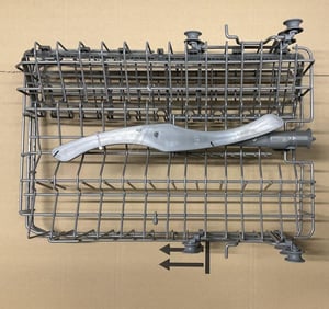 Geschirrkörb-Oberkorb mit Sprüharm für Midea Kühlschrank 12976000A08614 Küchenhilfe