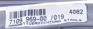 Magnetdichtung für Liebherr Kühlschrank 710996900 Türdichtung Stahl