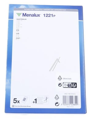 Staubsaugerbeutel-Set für Staubsauger Electrolux 9001966440 5 Beutel + 1 Filter