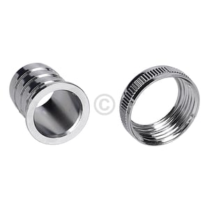 Tauchrohranschluss, chrom, 3/4" ig x 3/4" t KIRCHHOFF 98840120 KIRCHHOFF