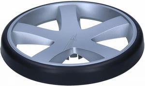 Speichenrad für Philips Staubsauger 432200346981 Hinterrad