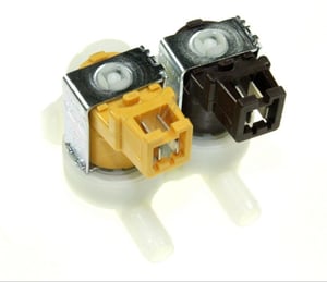 Magnetventil für Waschmaschine Bosch Siemens 00087076 2-fach 180°