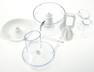 Multizerkleinerer mit Citruspresse für Küchenmaschine & Mixer DeLonghi KW706733 Zitruspresse, Zerkleinerer