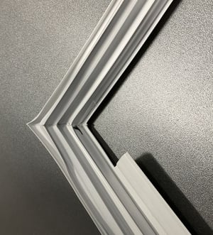 Türdichtung für Kühlschrank Homa 3020400282 untere Tür, Kühlschrankdichtung