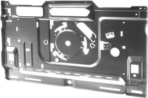 Gehäuseteil für Bosch-Ofen 11021683 Backofen-Komponente