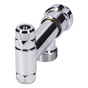 Doppel-Eckventil 3/8" Geräteventil 3/4" Schlauchanschluss Grohe 41031000 Eckfix