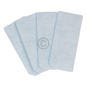 Abluftfiltermatte Miele 9724050 RX1-AC 120x52mm für Saugroboter 4Stk