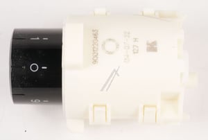 Bosch Siemens Ofen Drehgriff 10026317 rund, versenkbar, schwarz