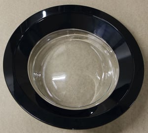 Waschmaschinentür für Beko C00865118 Tür Schwarz