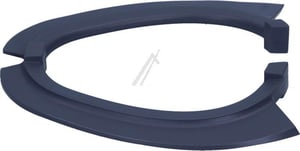 Flexibler Quirl grau Messer für Küchenmaschine DeLonghi KW714263 Knethaken