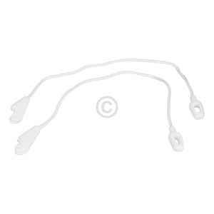 Seilzug Set für Türscharnier passend für Smeg 938820014 BLUPARTS in