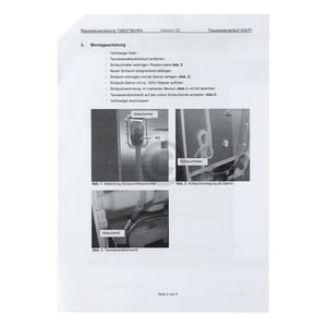 UMBAUSATZ GNP VERD.MODUL TAUWASSERABLAUF Liebherr 9590168