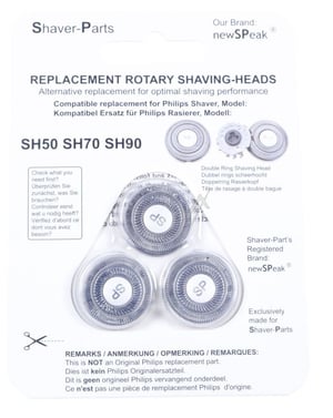 Scherköpfe für Rasierer Newspeak SH50/SH70/SH90 4313042732010 3er Pack