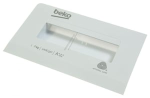 Waschmaschinen-Frontblende für Beko Waschmaschine C00915189 Waschmittelschublade