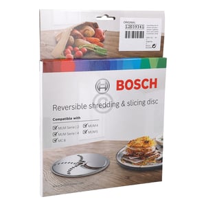 Raspelscheibe für Kartoffelpuffer Rösti BOSCH 12039341 in Durchlaufschnitzler Küchenmaschine
