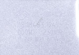 Einzelkochplatte für Ofen Hisense/Gorenje 15708 230V 2000W Durchmesser 180mm